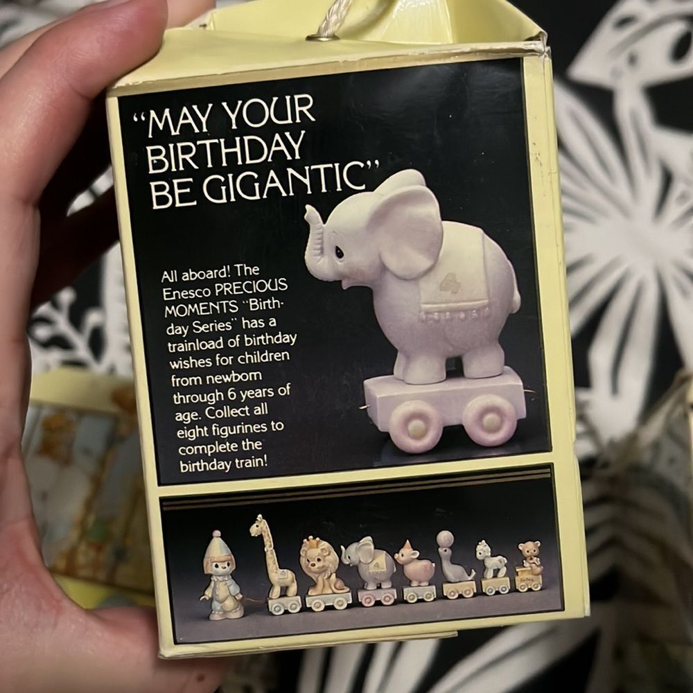 Precious Moments Birthday Train Collection Vintage - Picture 3 of 8